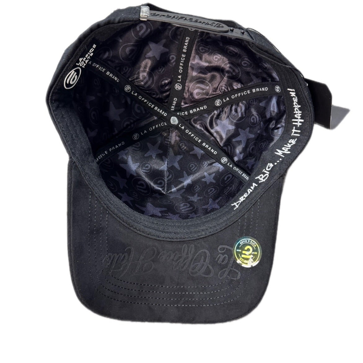 Cap “F” Star, La Office Hats, Black/Silver