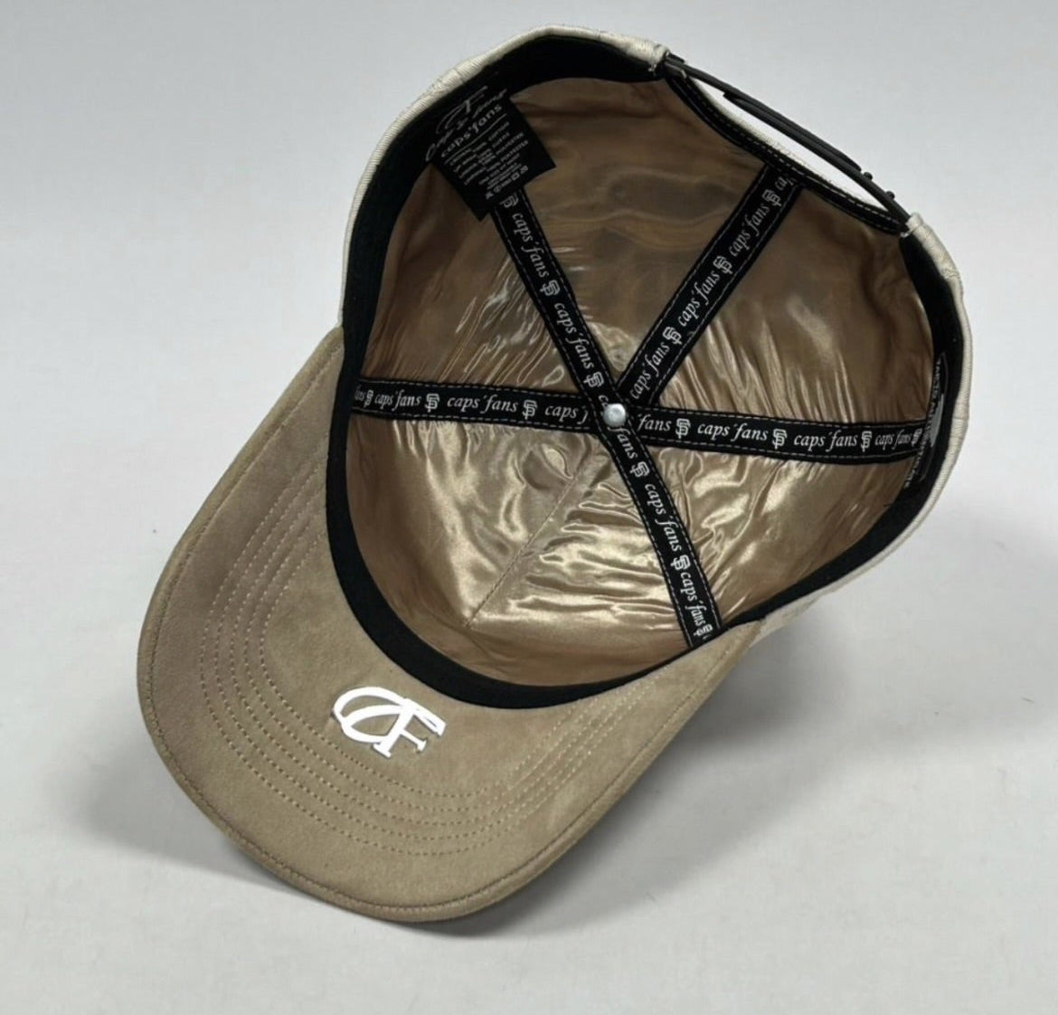 Cap “SF” Beige, CapsFans, Premium