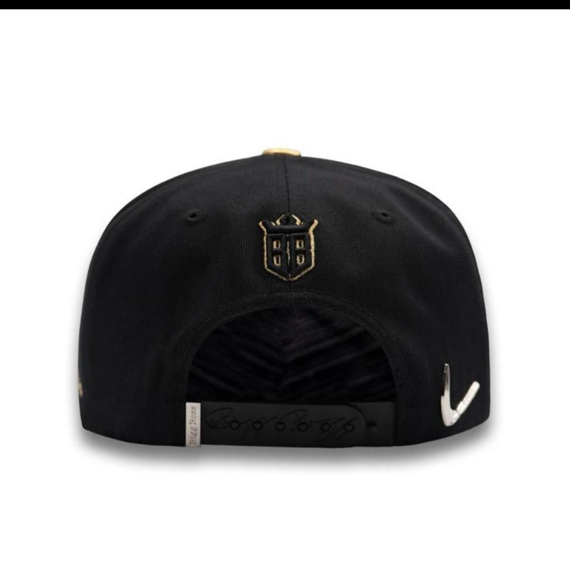 Cap “Gallero”,Black/Gold, “Hoy platique con mi gallo”