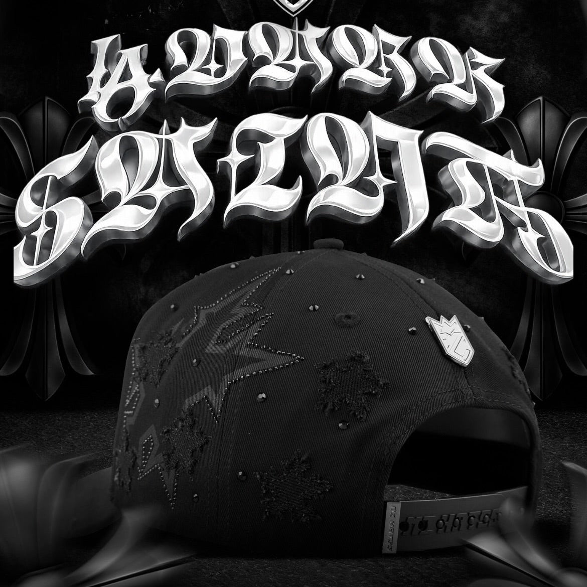 Cap “LA” Dark Saints, MzHats, black