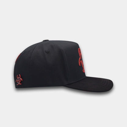Cap “Viruz Antrax, payaso”, black/red, BiggBoss