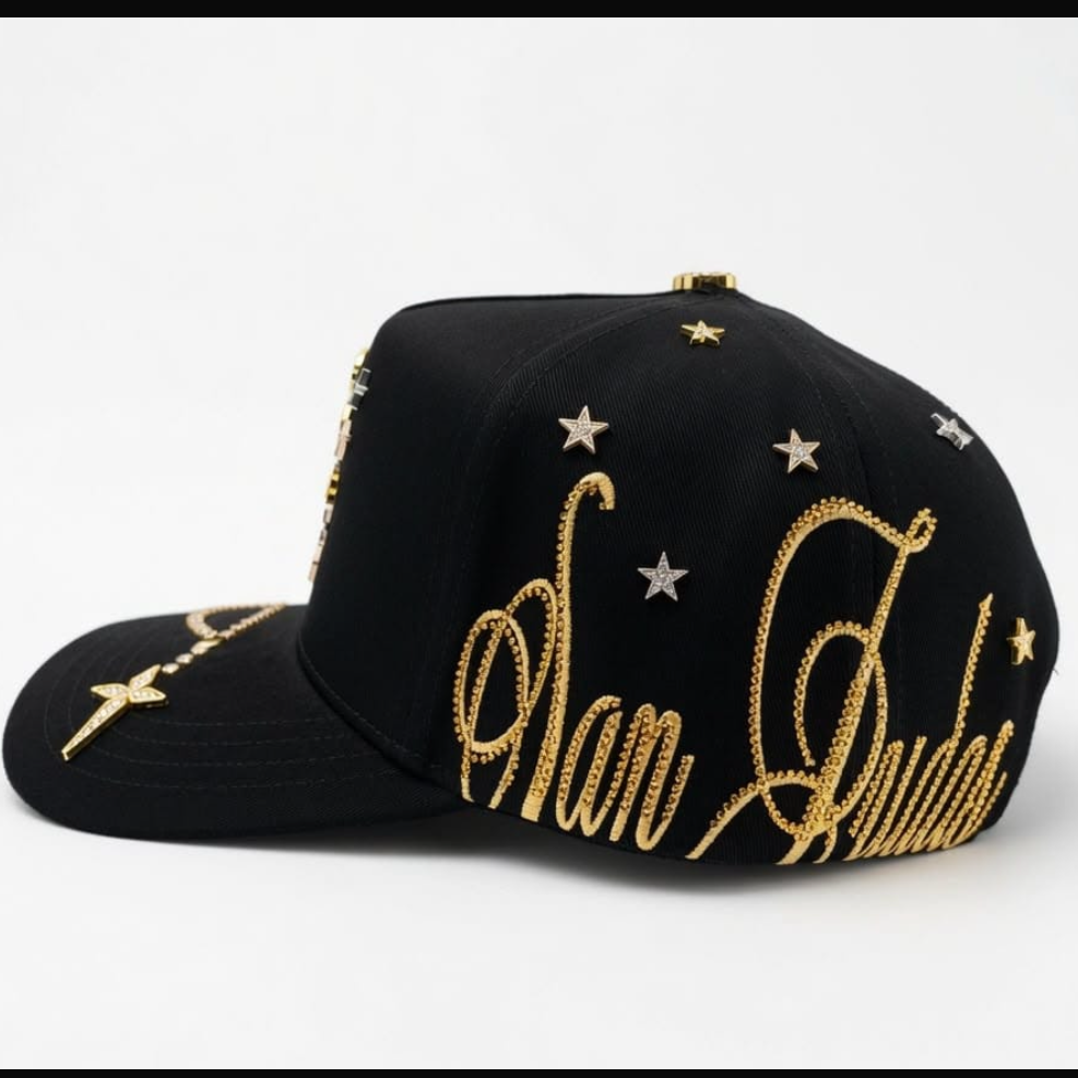 Cap “San Judas Tadeo”, Black/Gold,2026, BiggBoss