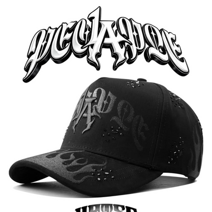 Cap “LA People Flames”, Blackout, MzHats.