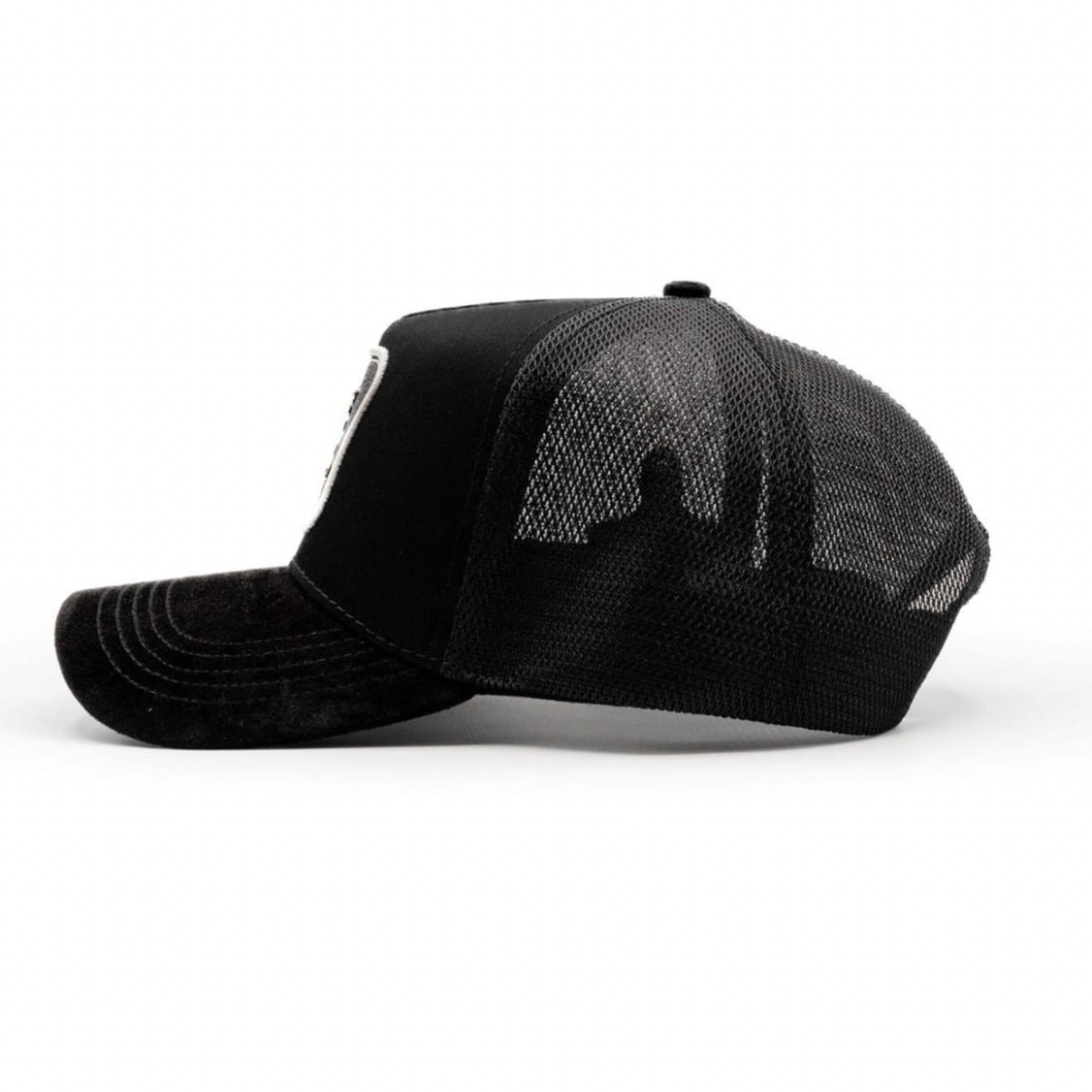 Cap “Pantera”, Black/Silver, Malla, “The King Ranch”.
