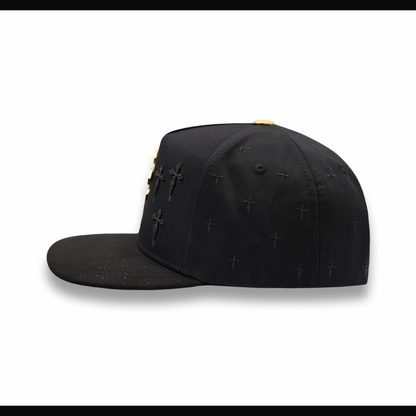 Cap “Cruces” Black/Gold, BiggBoss