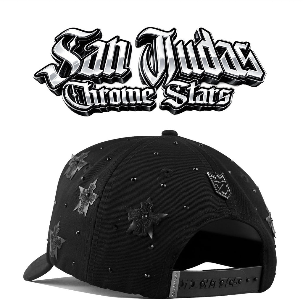 Cap “San Judas” Chrome Stars, MZHats