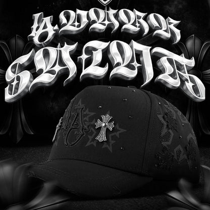 Cap “ LA” Dark Saints, MzHats, black