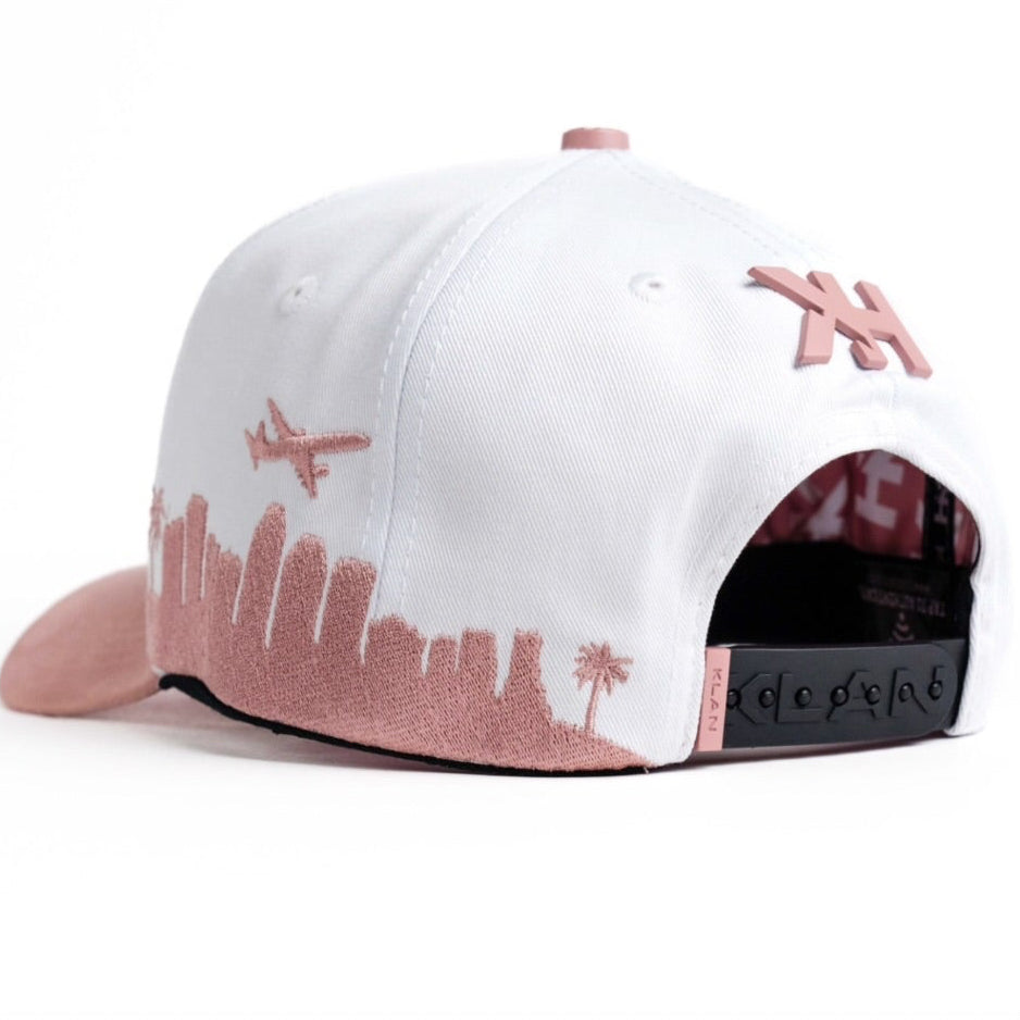 Cap “La Flames” White/RosePink, KlanHats
