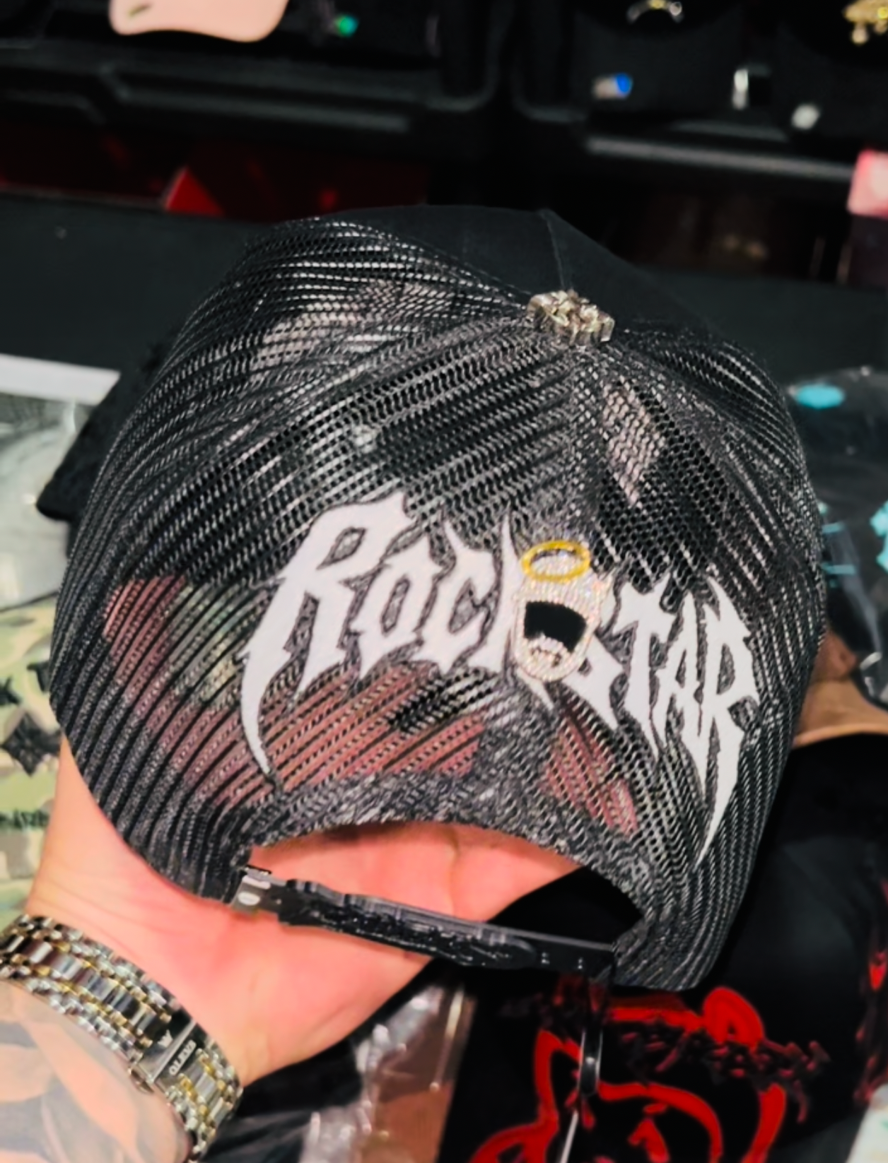 Cap “Barbas Records”, BarbasHats, Black/White.