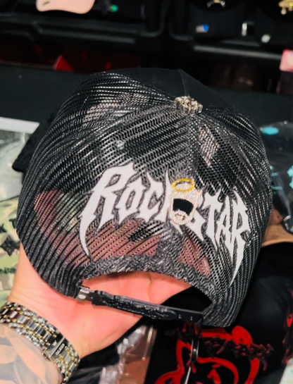 Cap “Barbas Records”, BarbasHats, Black/White.