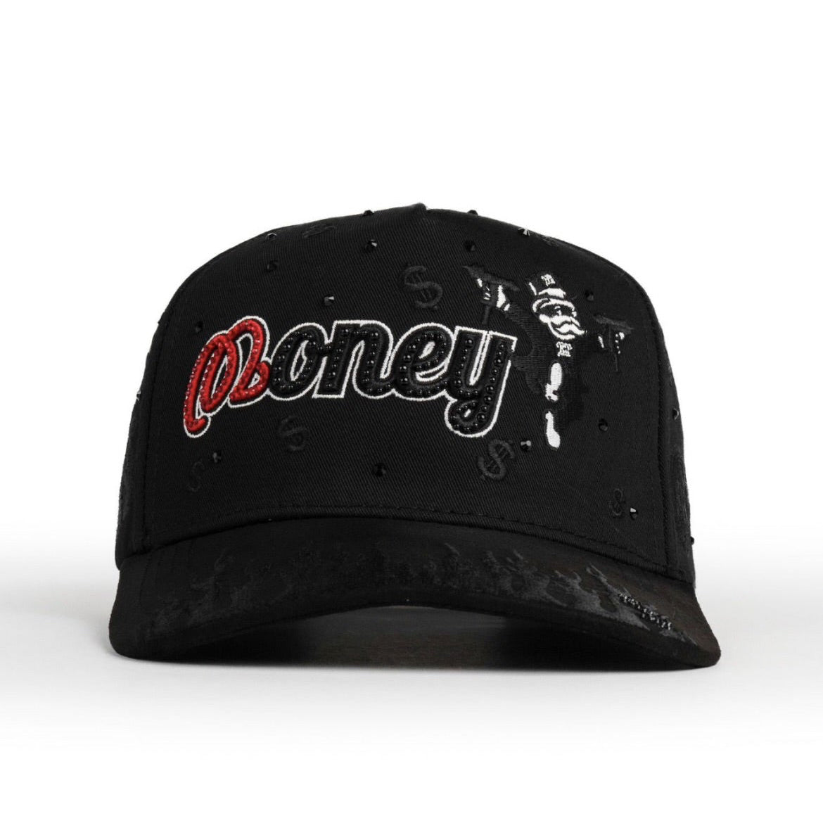 Cap “Money” Flames, BiggBoss, black