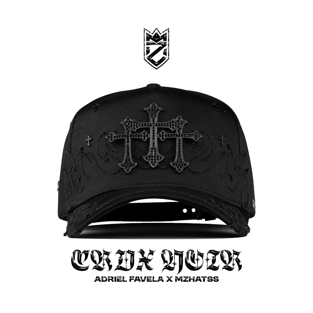Cap “Crux Noir” Adriel Favela edition