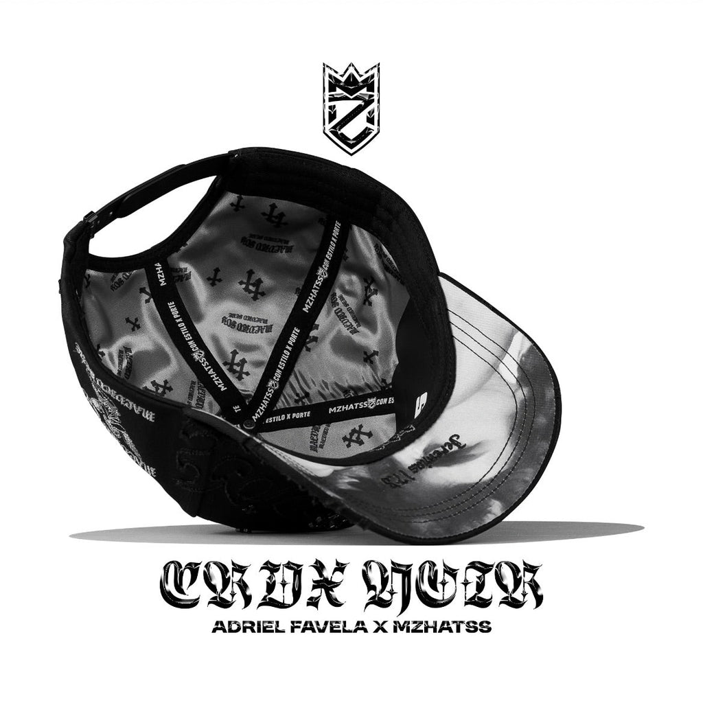 Cap “Crux Noir” Adriel Favela edition