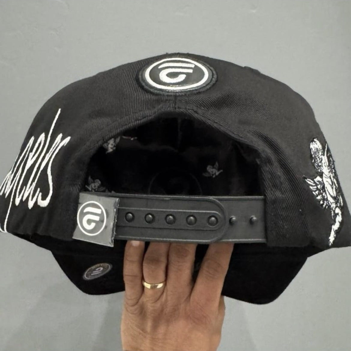 Cal “LA Angels”, Black/White, La Office Hats