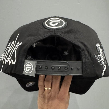 Cal “LA Angels”, Black/White, La Office Hats