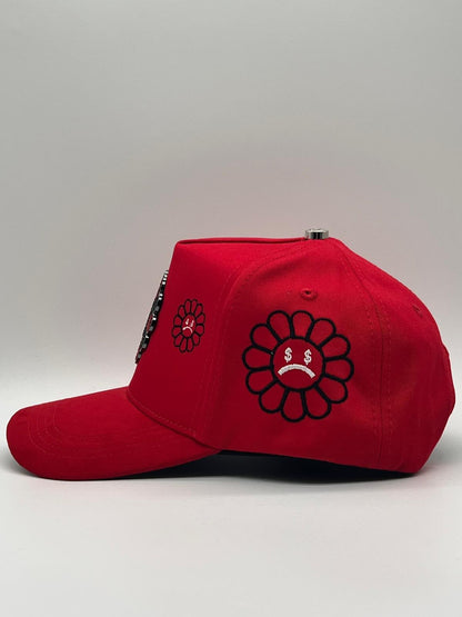 Cap “Murakami”, Red, CapsFans, Premium