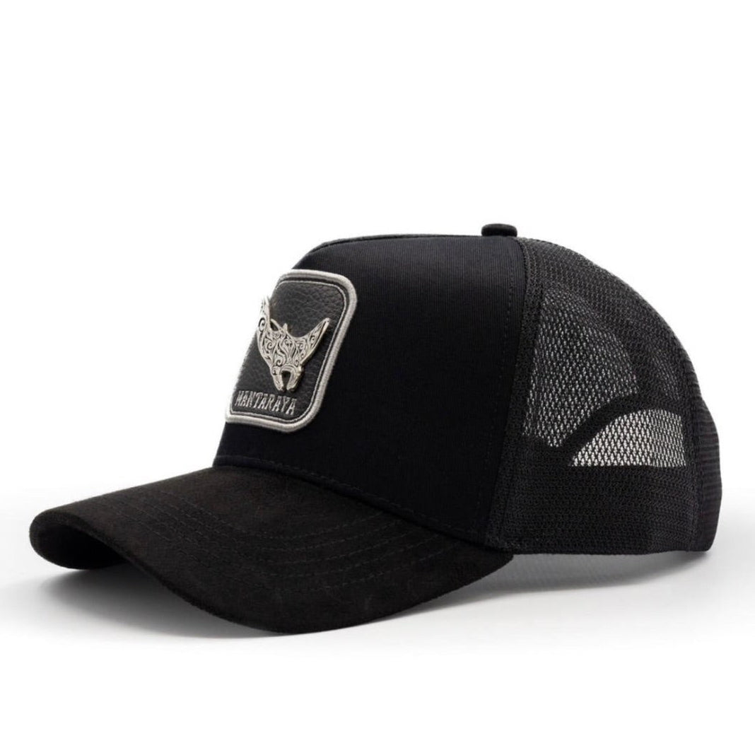Cap “Mantaraya”, Black/Silver, Malla, “The King Ranch”