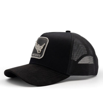 Cap “Mantaraya”, Black/Silver, Malla, “The King Ranch”