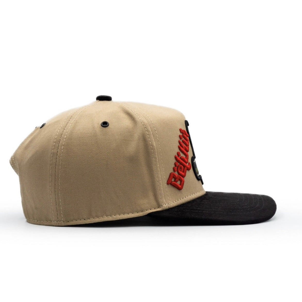 Cap “El Belikin”, Beige/Black