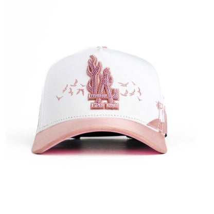 Cap “La Flames” White/RosePink, KlanHats
