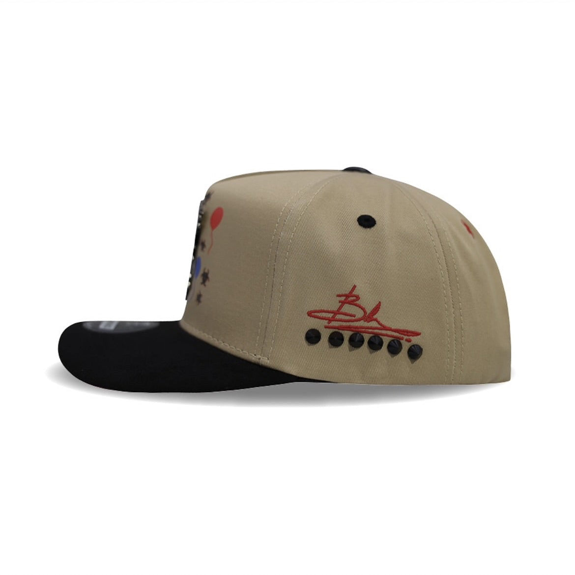Cap “Payaso Antrax”,Beige/black