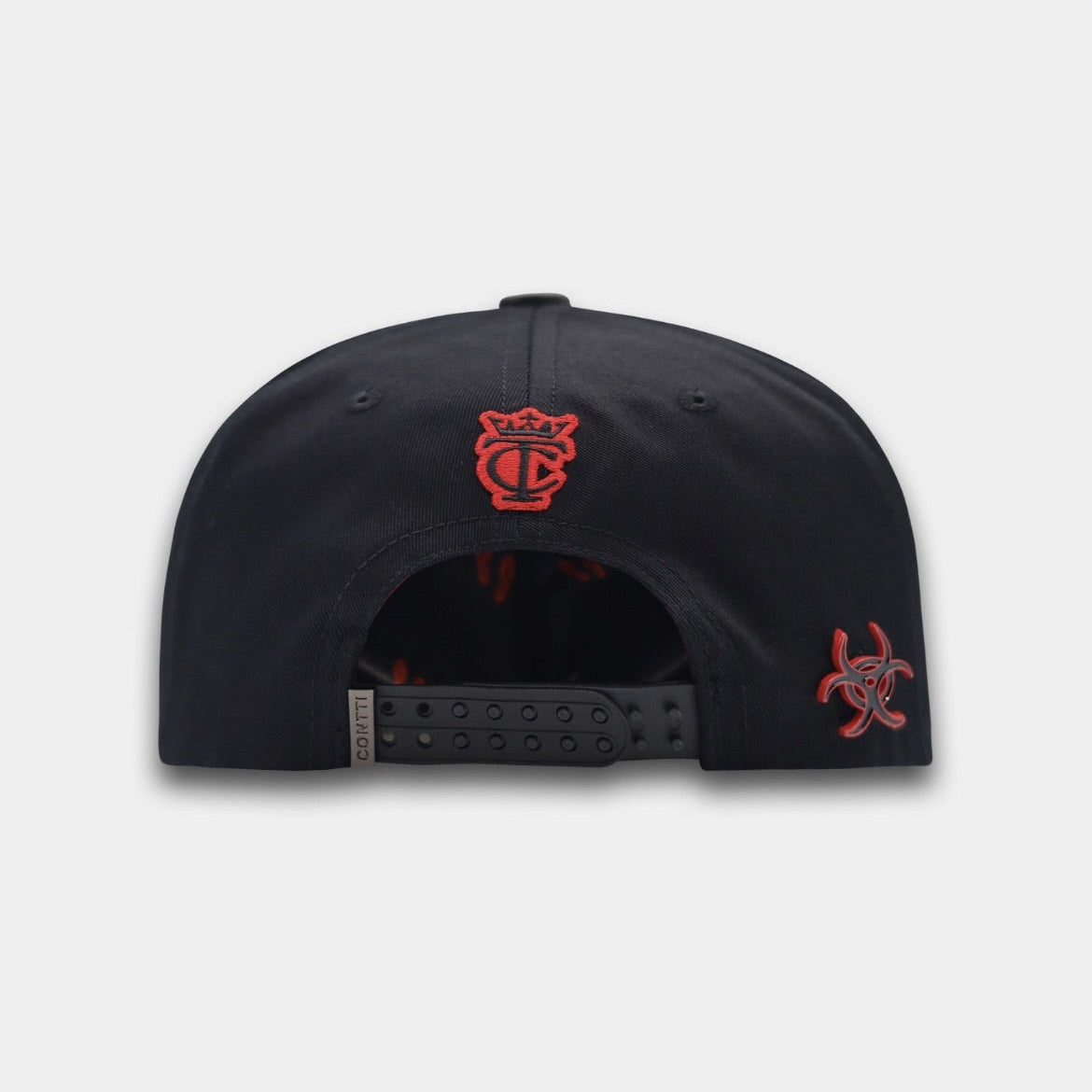 Cap “Viruz Antrax, payaso”, black/red, BiggBoss