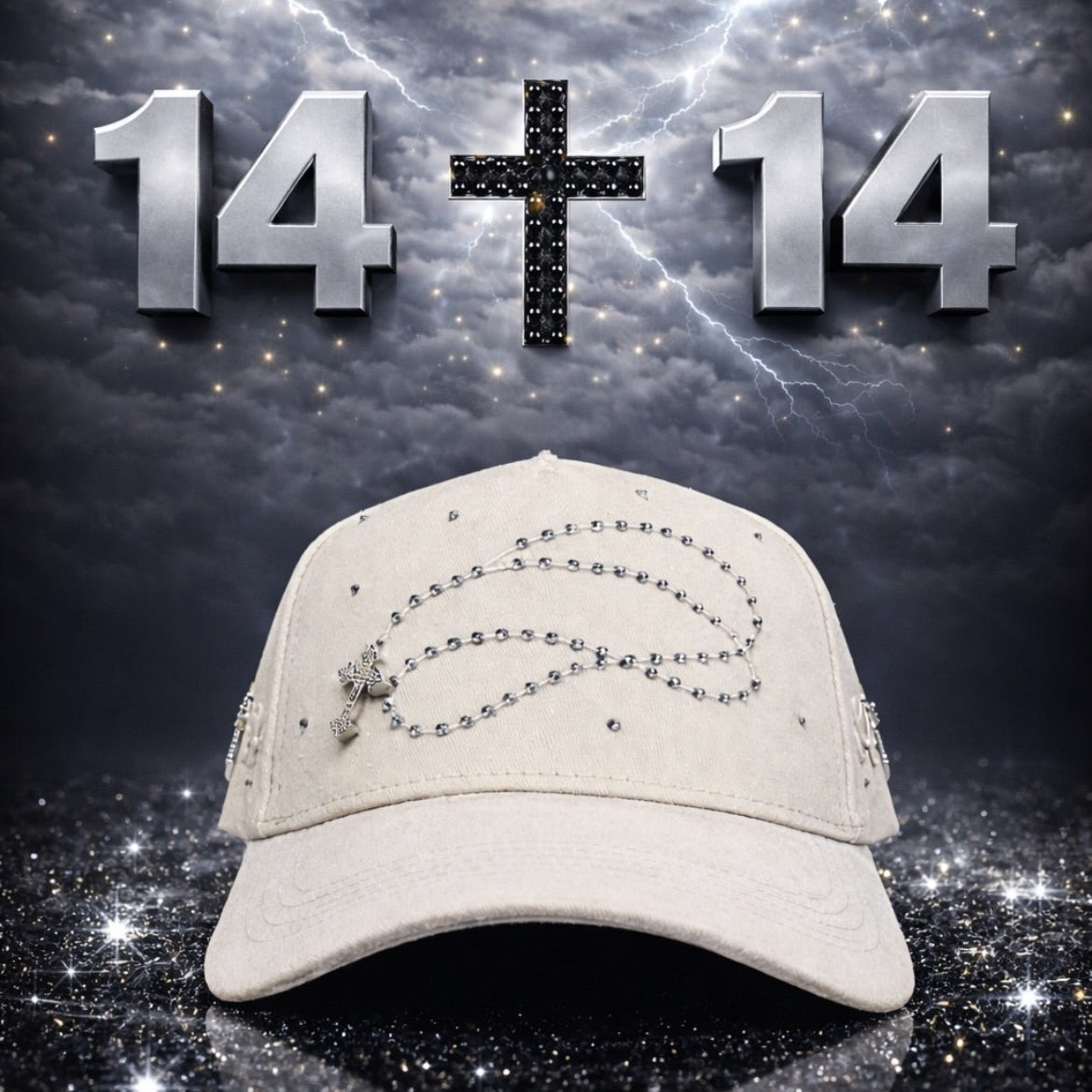 Cap “Exodo 14-14” Rosario, Beige,CapsFans,