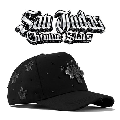 Cap “San Judas” Chrome Stars, MZHats
