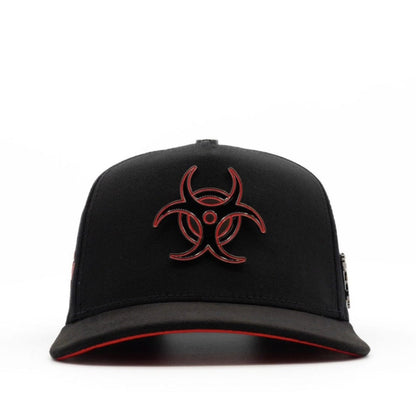 Cap “Viruz Antrax”,black/red, Conti brand