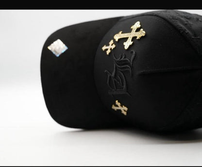 Cap LA Cruces”, Black/Gold