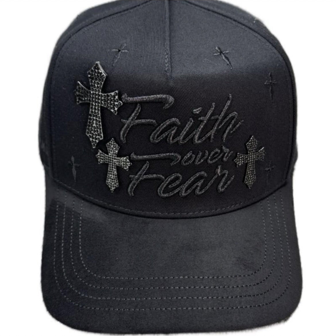 Cap “Faith over Fear” Blackout, La Office Hats