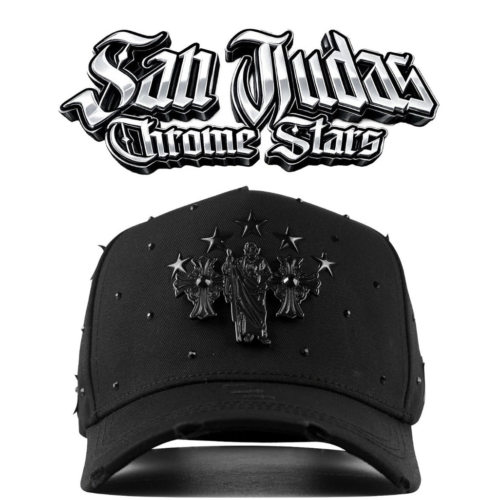 Cap “San Judas” Chrome Stars, MZHats
