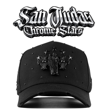 Cap “San Judas” Chrome Stars, MZHats