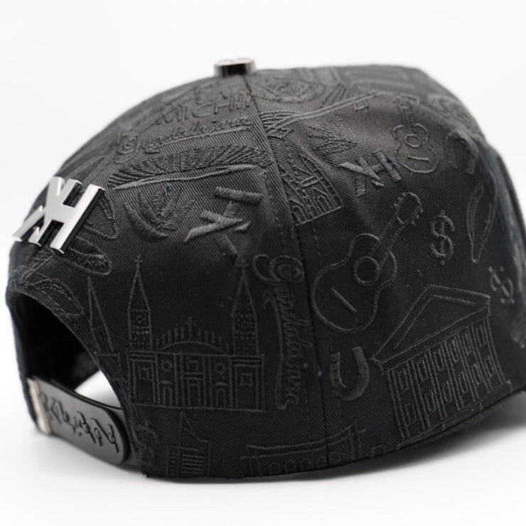Cap “GDL”, Guadalajara, black/gray, Klan Hats