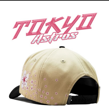 Cap “H Tokio Astros” Beige/Pink, MzHats