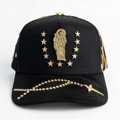 Cap “San Judas Tadeo”, Black/Gold,2026, BiggBoss