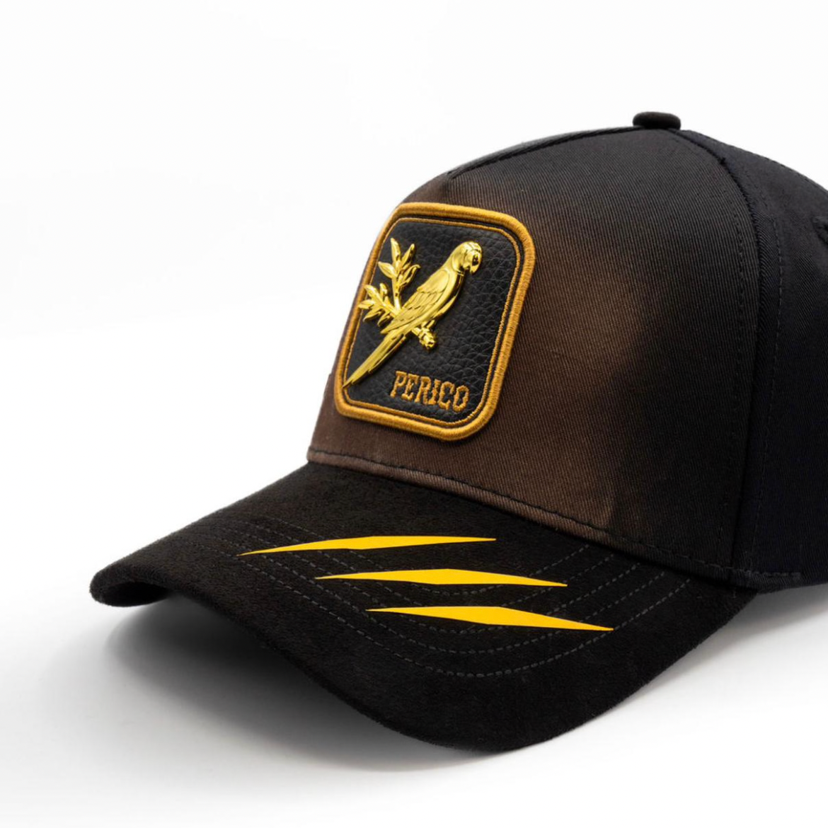 Cap “Perico”, Black/Brown, “The King Ranch”.