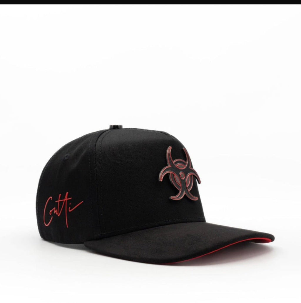 Cap “Viruz Antrax”,black/red, Conti brand