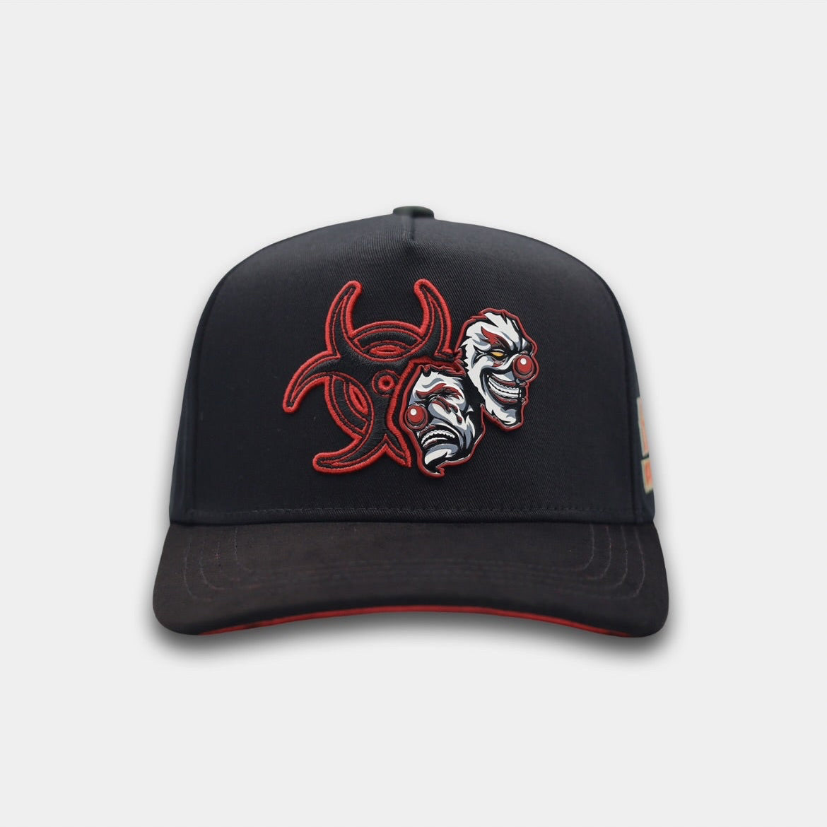 Cap “Viruz Antrax, payaso”, black/red, BiggBoss