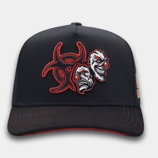 Cap “Viruz Antrax, payaso”, black/red, BiggBoss