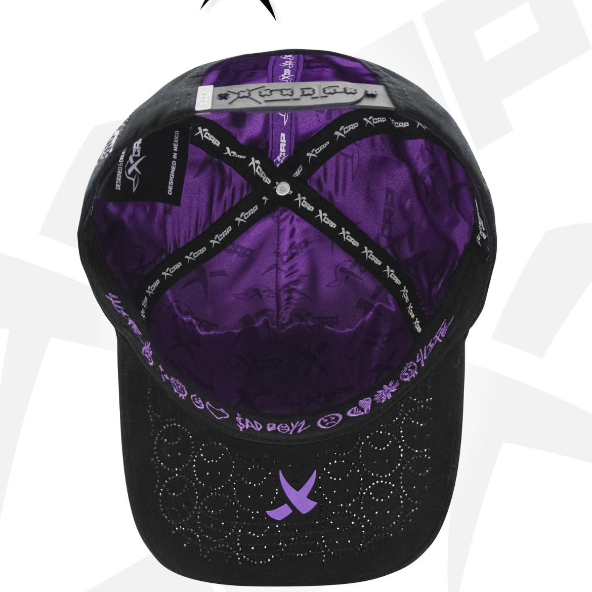 Cap “SadBoys” Murakami, XCap, Black/Purple.