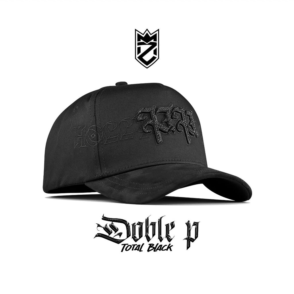 Cap “Double P”, MzHats, total black