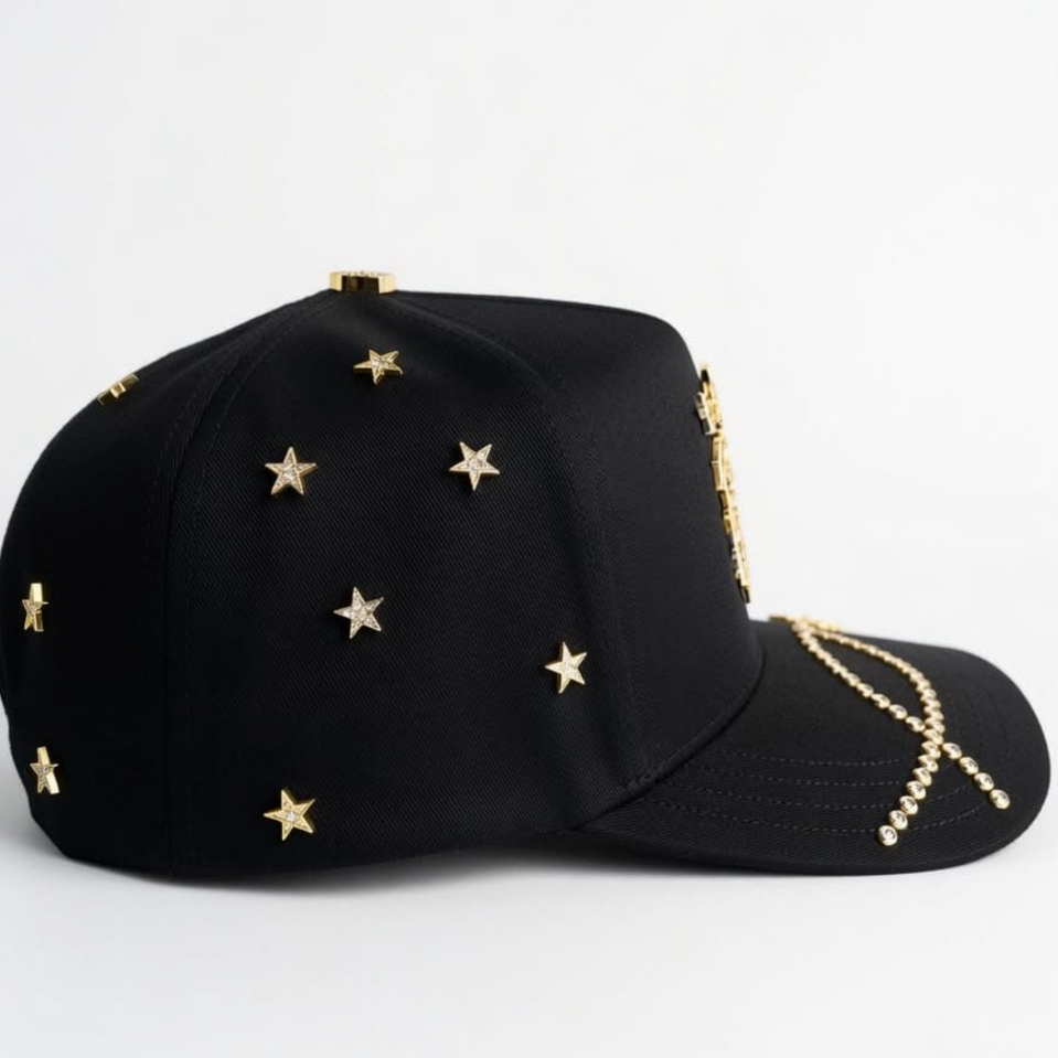 Cap “San Judas Tadeo”, Black/Gold,2026, BiggBoss