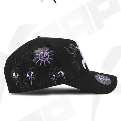 Cap “SadBoys” Murakami, XCap, Black/Purple.