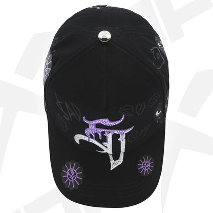 Cap “SadBoys” Murakami, XCap, Black/Purple.