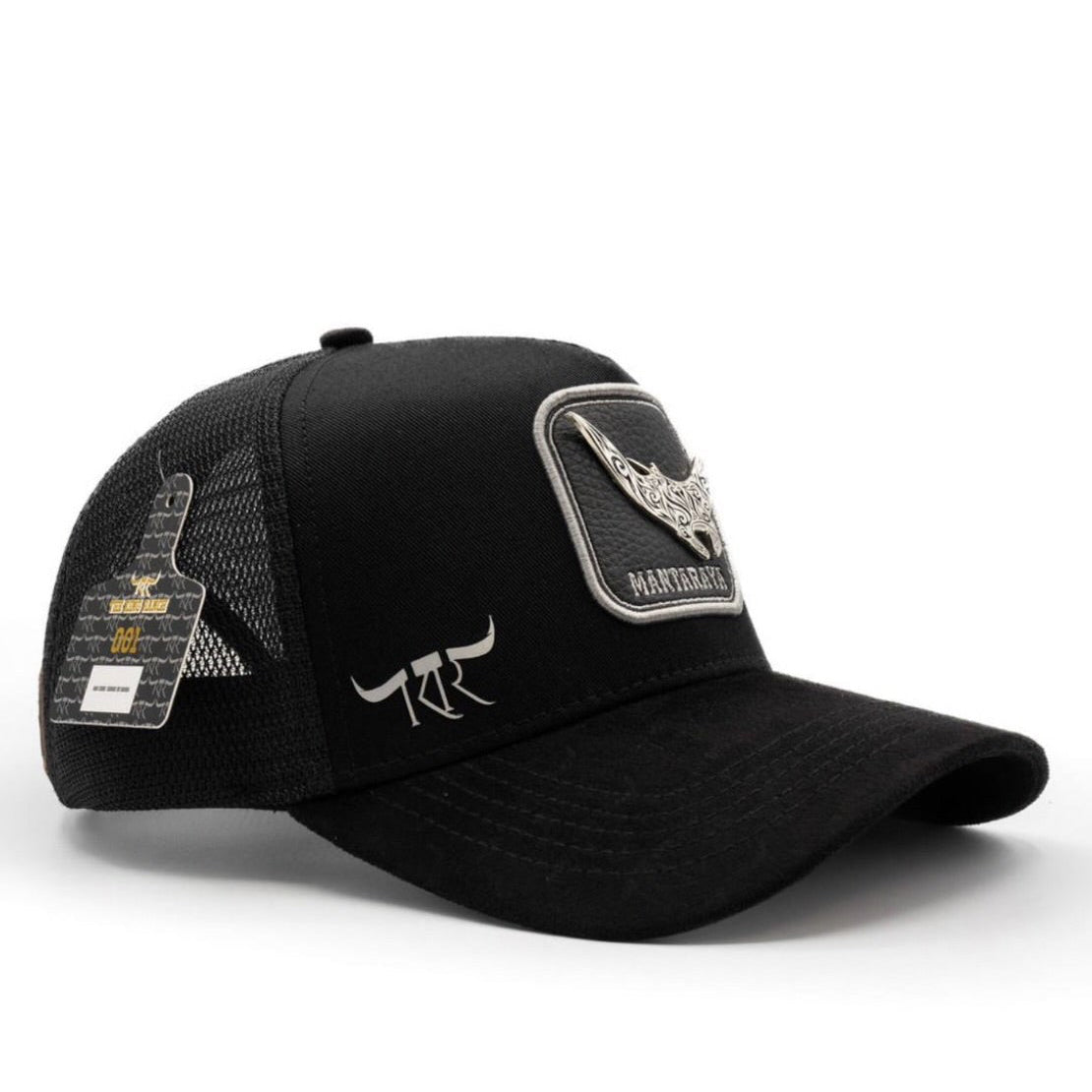 Cap “Mantaraya”, Black/Silver, Malla, “The King Ranch”