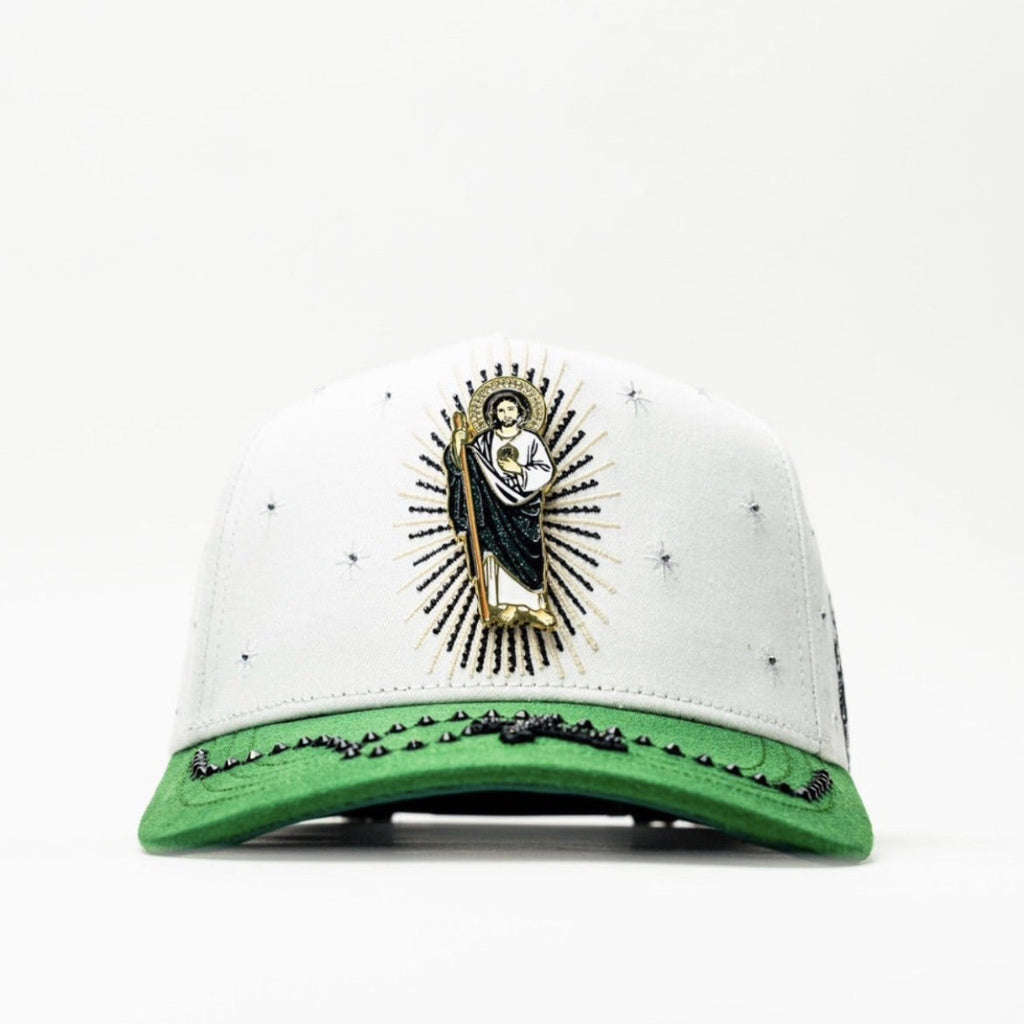 Cap “San Judas”, White/Green,BiggBoss