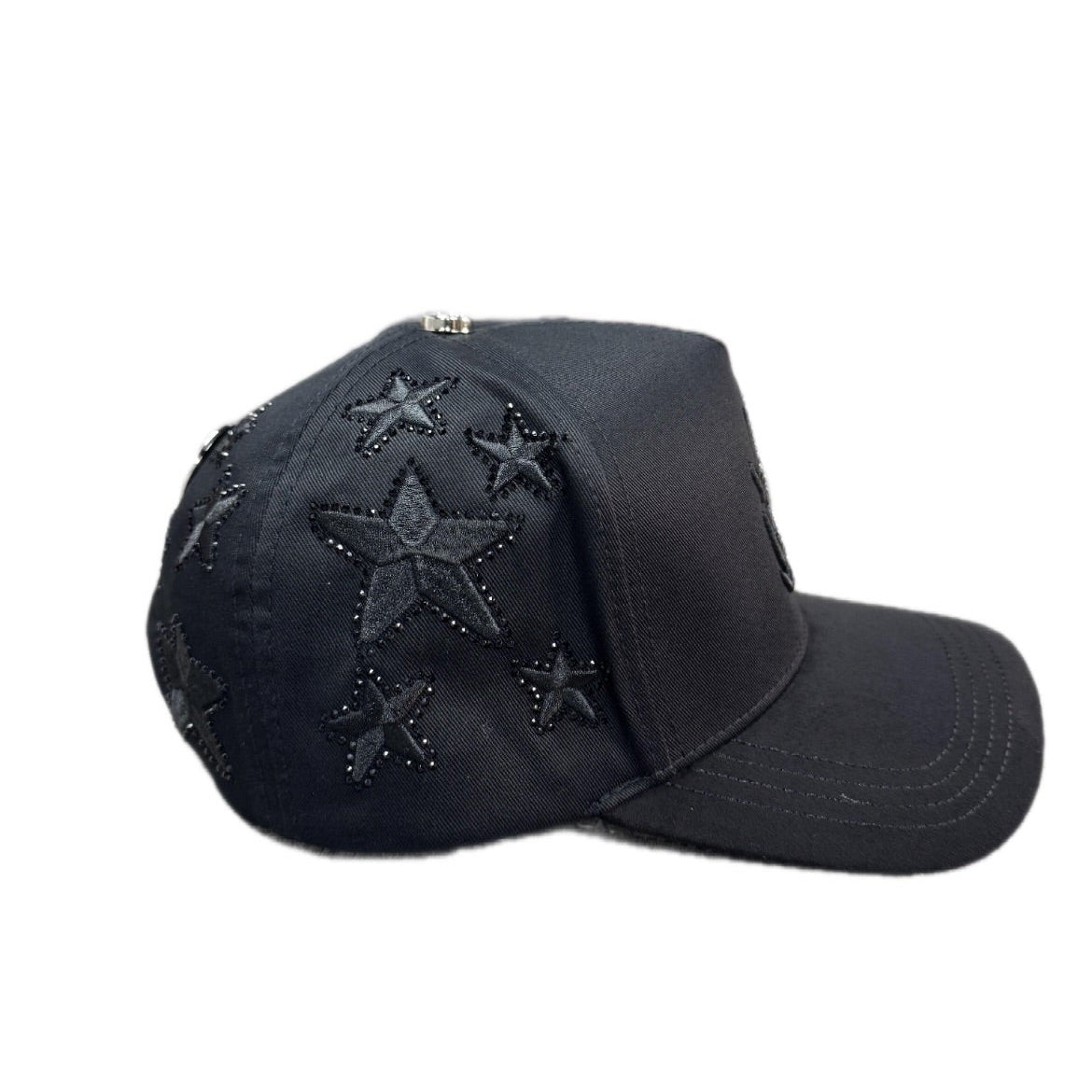 Cap “F” Star, La Office Hats, Black/Silver