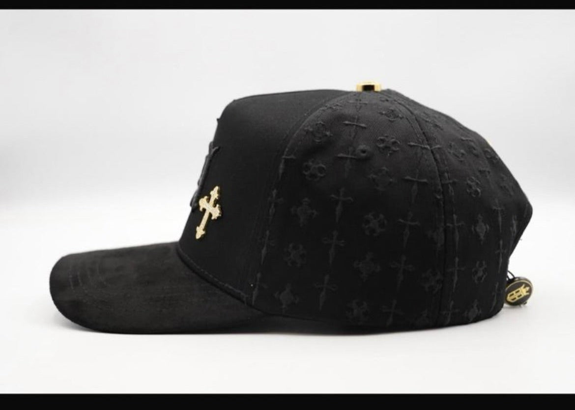 Cap LA Cruces”, Black/Gold