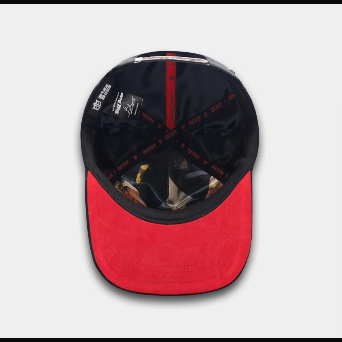 Cap “Calavera Antrax”, Black/red, BiggBoss